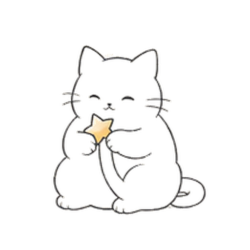 띠별자리 마스코트 고양이 별이